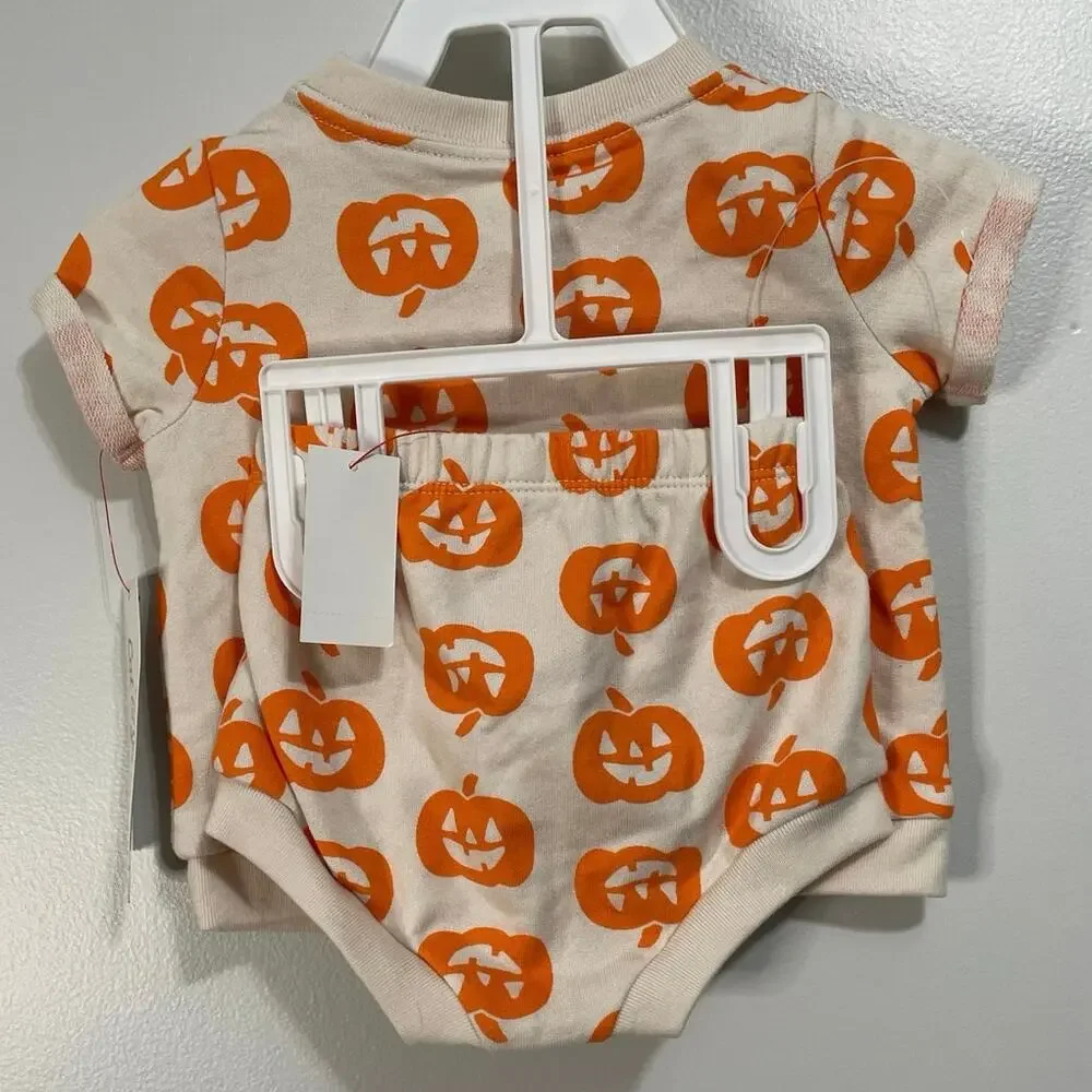 Cat & Jack 0-3 Months 2-Piece Halloween Outfit